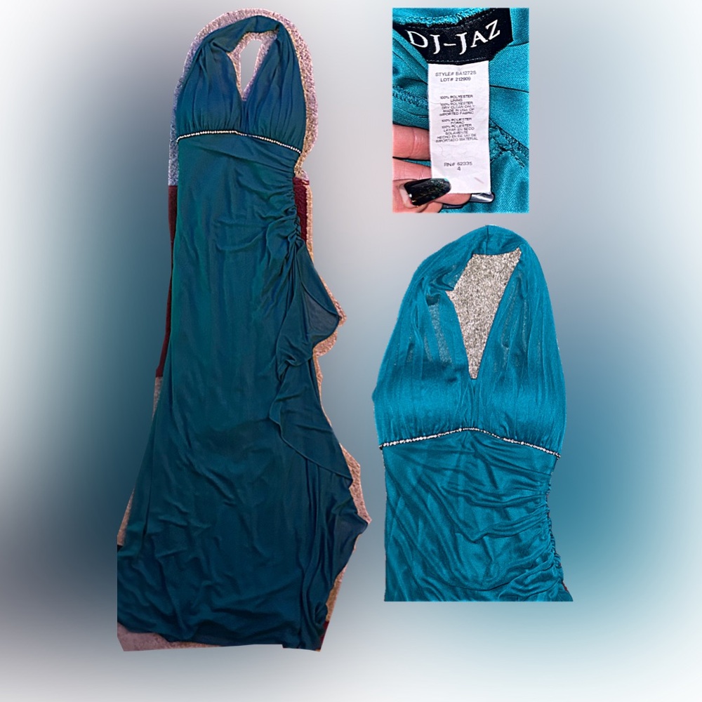 Teal dress